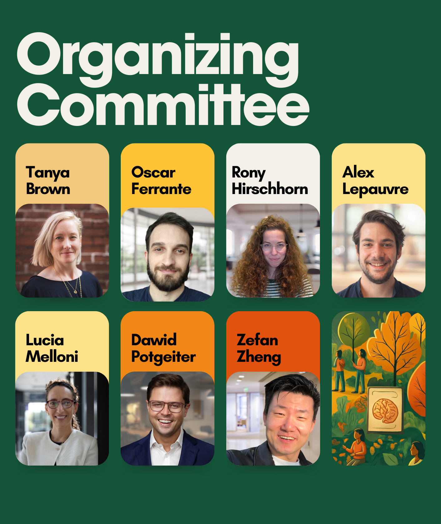 Organizing Committee: Tanya Brown, Oscar Ferrante, Rony Hirschhorn, Alex Lepauvre, Lucia Melloni, David Potgeiter, Zefan Zheng